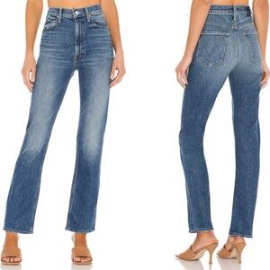 Mother Superior High Waisted Rider Skimp Cowboys Don’t Cry denim straight leg 24